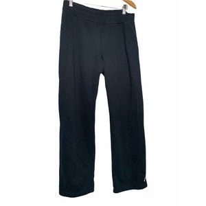 NIKE Wide Leg Fleece Pants Women’s Black M Medium Comfy Drawstrings Thick